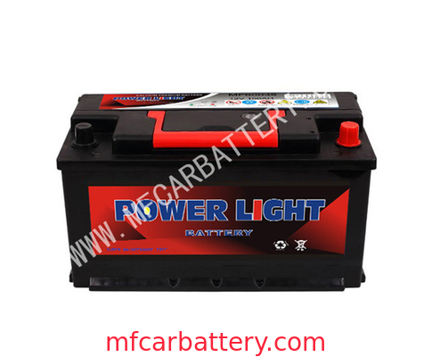 Rechargeable MF Car Battery 12V 100 AH  , 12v Maintenance Free Battery SMF60038