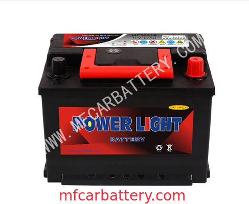60 AH 12V MF Car Battery , 12v Maintenance Free Battery SMF56093